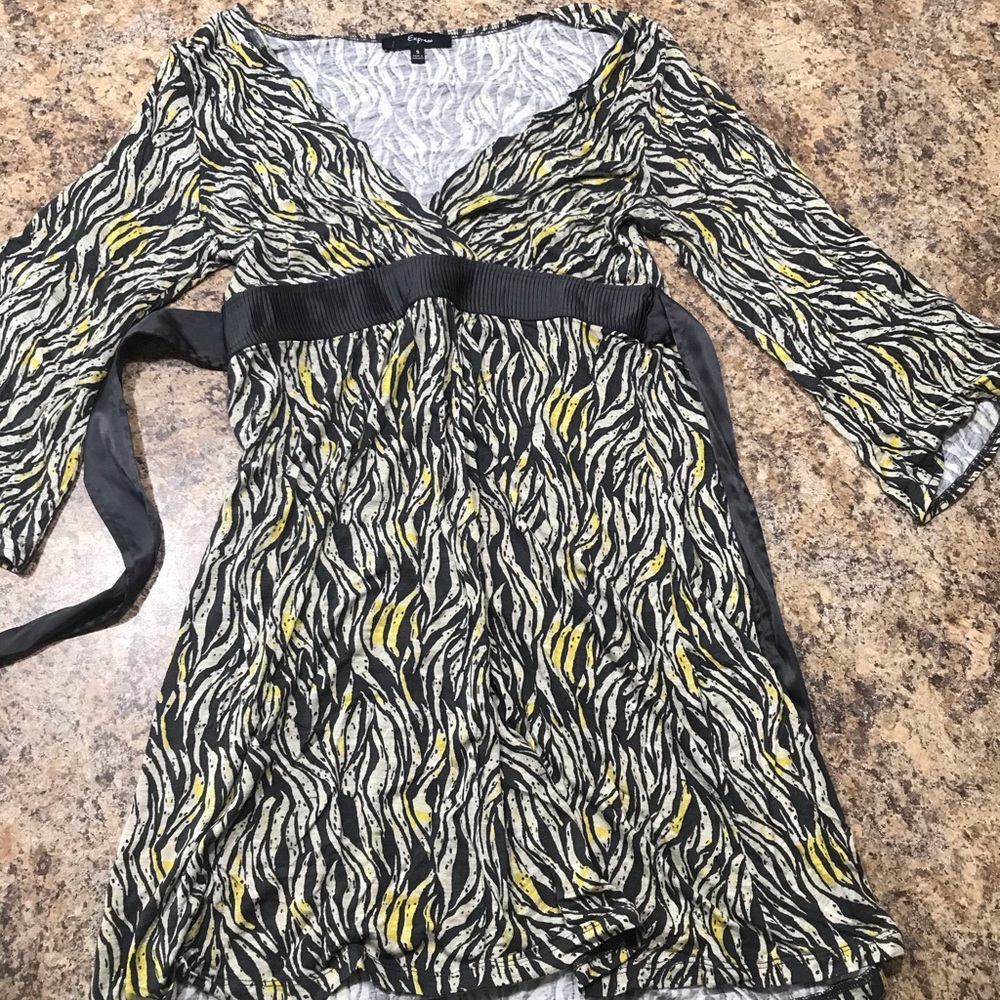 Multicolor above the knee dress